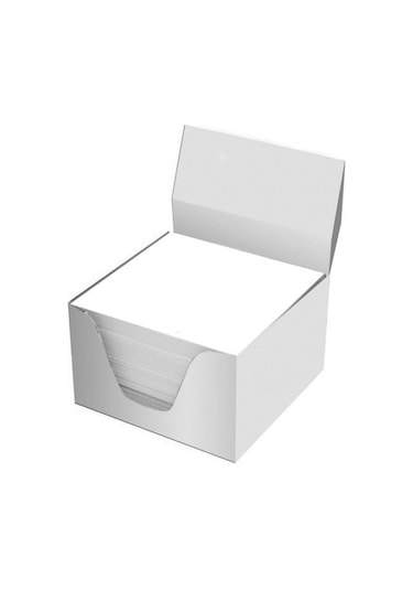 Küp Not Kağıdı Beyaz 8x8 CM
