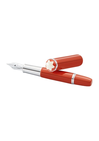 Montblanc Heritage Rouge Et Noir Baby Özel Üretim Dolma Kalem - M Standart