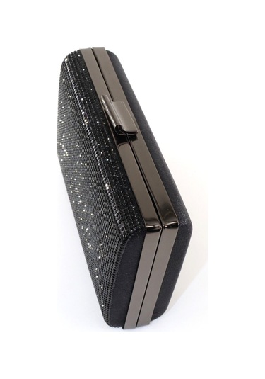 Taşlı Siyah Abiye Çanta. Abiye Çanta Siyah. Siyah Abiye Çantası. Siyah Taşlı Davet Gece Çantası. Siyah