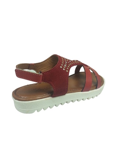 Ortopedikal Trend 2103 Klt Kız Çocuk Sandalet %100 Hakiki Deri (544777859) Kırmızı