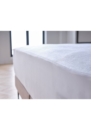 Doqu Home Ultrasoft Sıvı Geçirmez Fitted Alez 160x200cm Beyaz