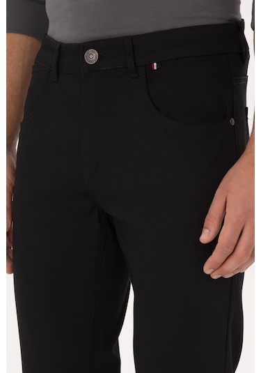 U.s. Polo Assn. Erkek Siyah Pantolon Kanvas-chino 50316835-vr046 Siyah