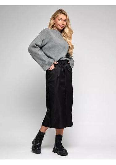 Ooo "elete" Arka Yırtmaçlı Ve Kombine Cepli Cargo Etek 269255668