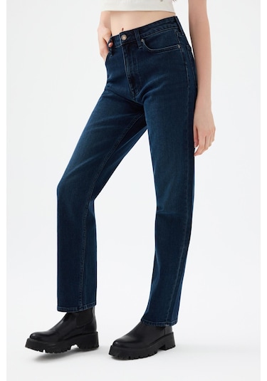 Loft Lf2040544 Kadın Carmen Jean Pantolon Blue Black Wash