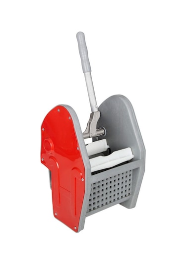 Ceymop Çift Kovalı Plastik Taşıyıcılı Plastik Presli Temizlik Seti