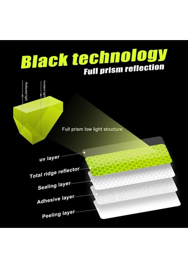 Yansıtıcı Uyarı Etiketi Tekerlek Kaşları Kapı Açma Yansıtıcı Şerit Araba Jant Koruyucu Araba Çıkartması Dıy Kare Mavi 10 Adet