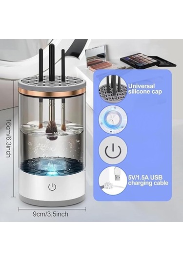 Nidage Makyaj Fırçası Temizleme Cihazı