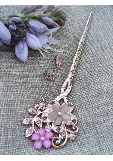 Villovatik Adem Saç Tokası Pembe 129631579 Pembe