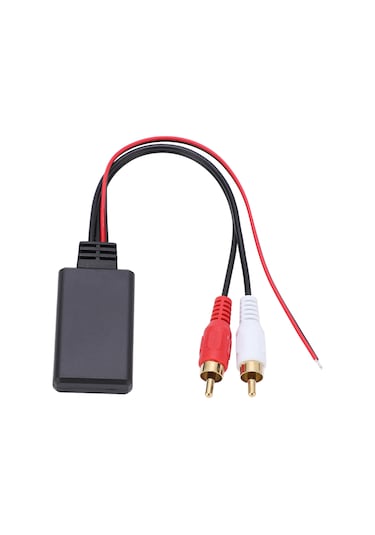 Yunboo Kenwood Ve Clarion İçin Bluetooth 5.0 Aux Giriş Adaptörü - 2rca Kablosuz Ses Aktarıcı, Mp3/wma/flac Destekli