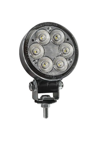 Frıstom 12v-24v Çalışma Lambası 6-ledli 22w 5700k 2500 Lumen 114 90 Mm