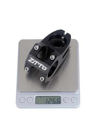 Vkemall Mountain Bike Kısa Gövde 31.8mm 45mm Uzunluklu Alüminyum Vitesli Gövde Sokağa Dayanıklı Şok Emici Siyah