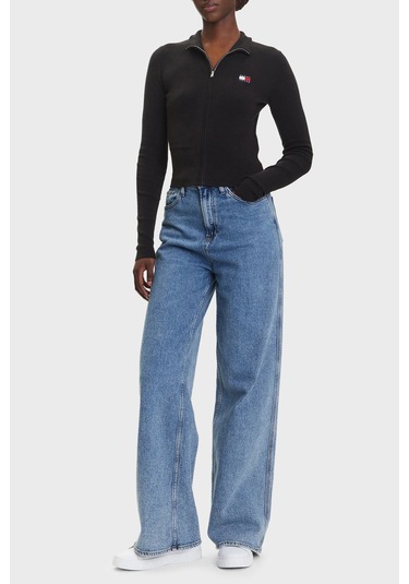 Tommy Jeans Bayan Sweat Dw0dw20967 Bds Siyah Siyah