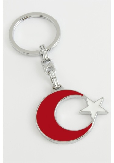 Ay Yıldız Metal Anahtarlık 42802310