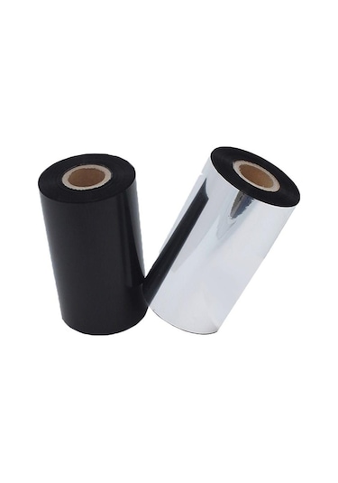 Wax Ribbon 110MM 300M. Wx-10Fbk Standart Outside1/2 Inç Dışa Sa