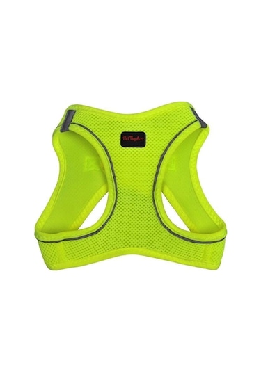 Pettagart Airmesh Neon Sarı Göğüs Tasması Turuncu