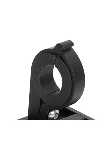 Ximistore9 Alüminyum Çelik Bisiklet Telefon Tutucu - Mekanik Kilitleme, 360 Döner, 3.5-6.5 İnç Telefonlar İçin, 18-31mm Direk Uyumlu Siyah