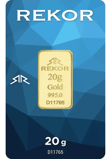 Rekor 20 Gr Külçe Altın