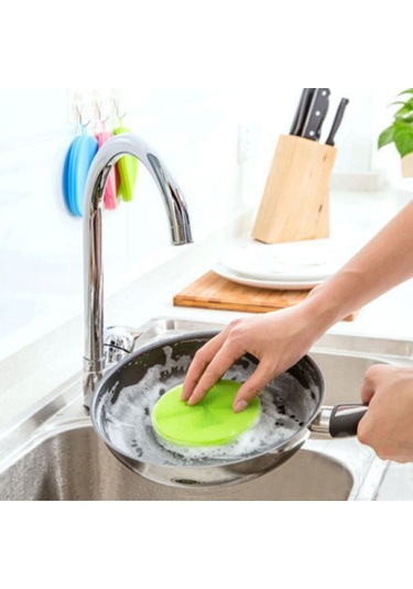 Zmc Bilişim 2'li Kir Tutmaz Tırtıklı Yüzey Bulaşık Yıkama Pedi