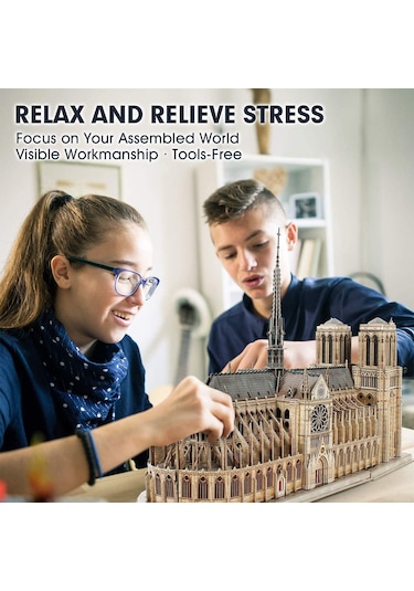 Cubic Fun  Notre Dame De Paris 3d Puzzle