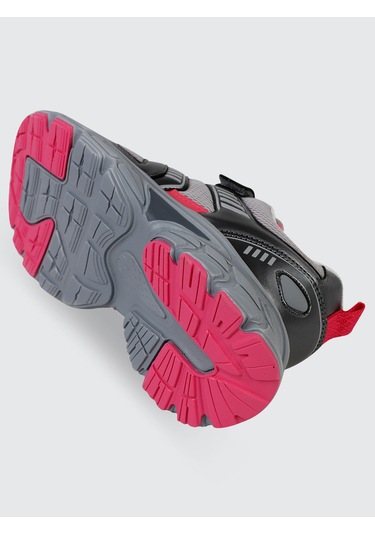 Civil Sport Kız Çocuk Spor Ayakkabı 31-35 Numara Füme-fuşya Füme-fuşya Çok Renkli