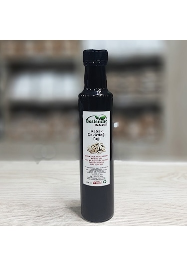 Beslenme Dedektifi Kabak Çekirdeği Yağı Soğuk Sıkım 250 ML