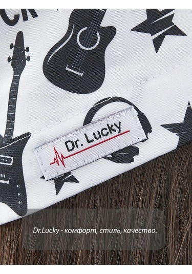 Dr. Lucky Tıbbi Pamuklu Baş Bandı Rock-n-roll 293602117
