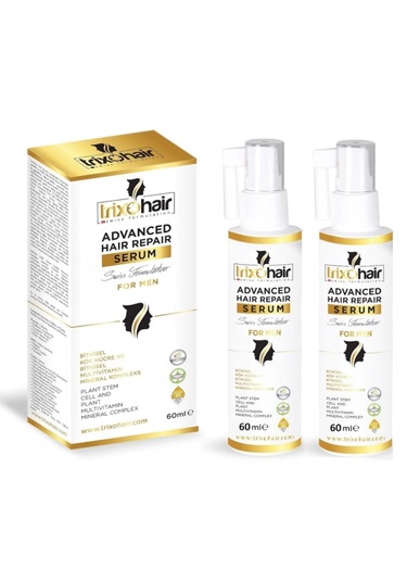 Trixohair Erkekler için Saç Dökülmesine Karşı Saç Bakım Serumu 2 x 60 ML