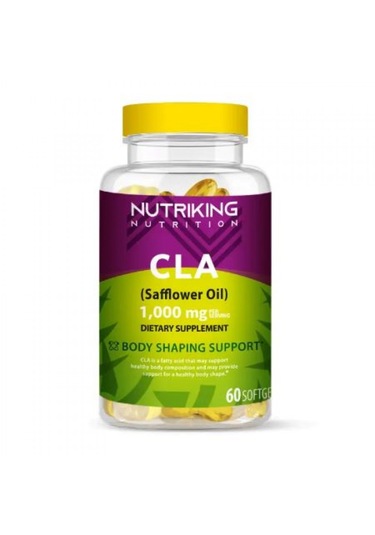 Nutriking Cla 1000 Mg Safflower Oil 60 Softgel Aromasız