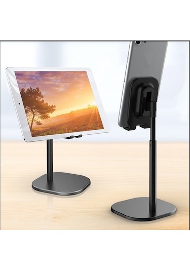 Nettech Nt-006 Masaüstü Telefon Ve Tablet Tutucu Stand Siyah Siyah