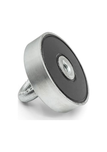 Ø80 mm Ferrit Çok Güçlü Pot Mıknatıs