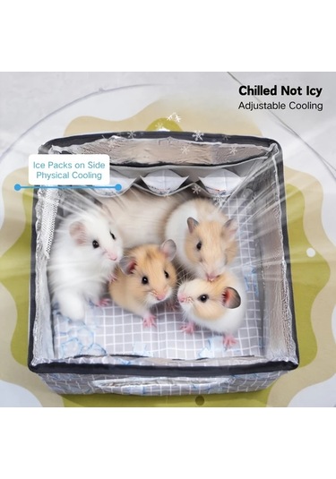 Willowhaven 10 Adet Küçük Evcil Hayvanlar İçin Soğutma Seti 9 Buz Torbası Ve Taşınabilir Serin Yuva