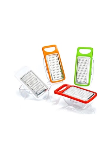 Hazneli Plastik Mini Rende Royaleks-brns 13013 Çok Renkli