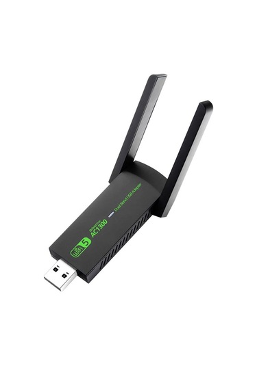 Usb Wireless Adaptör Wifi5 Ac1300 Mbps Dual Bant Usb Adapter 2.4g -5g