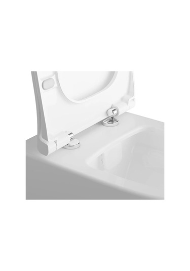 Sento Slim Soft Klozet Kapağı-dp-mat Beyaz 120-401-009