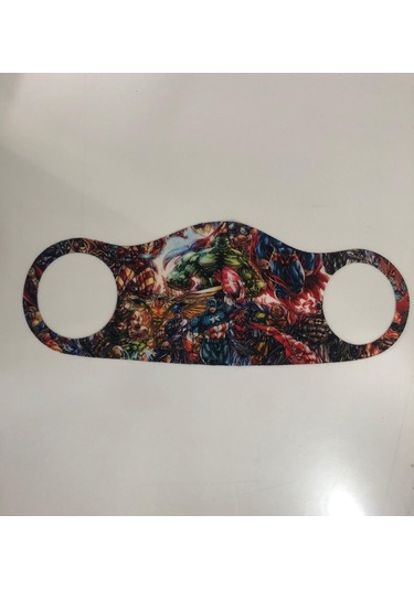 4a Medical Karışık Baskılı Erkek Çocuk Maskesi 5 Adet Çok Renkli