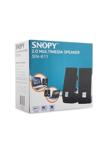 Snopy Sn-611 2.0 Ac 220V  Speaker