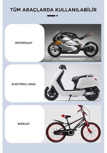 Motor Ve Bisiklet Telefon Tutucu Jx-044 Siyah Siyah