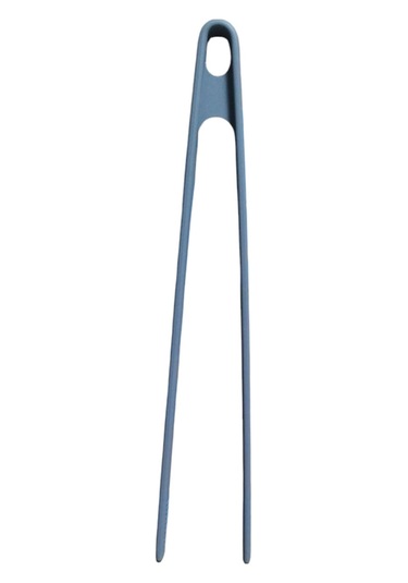Silikon Kızartma Maşası 30 Cm 3 Renk Seçeneği - Gri Gri