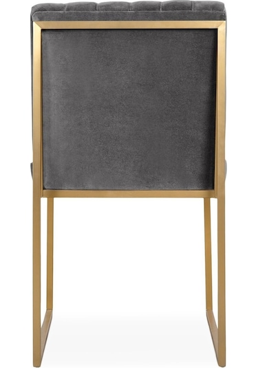 Modern Gold Sandalye Siyah