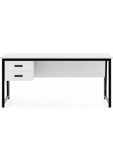 Ms2c Çalışma Masası,ofis Masası - 70x160 Cm - Beyaz Ms2c - 160 - Beyaz