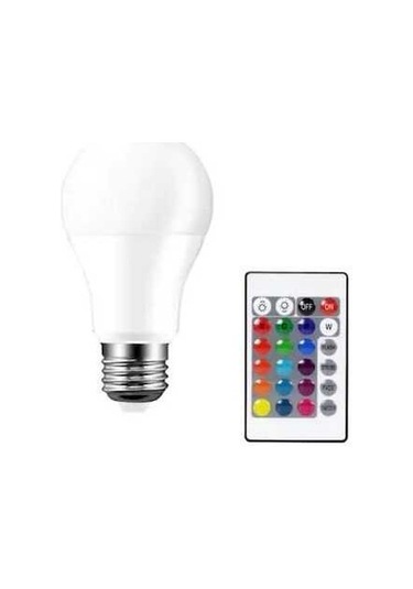 Orbus 9W Kumandalı Rgb Led Ampul