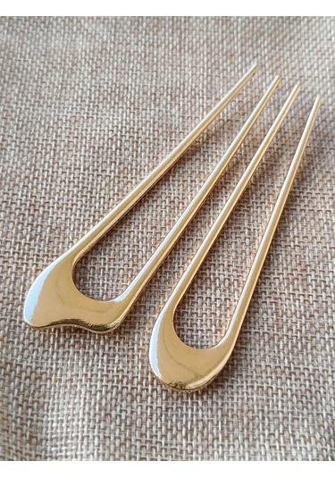 Villovatik İki Toplu İğne Takımı 176954173 Altın