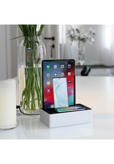 Alldock Wireless Kablosuz Alu Gümüş / Siyah Test