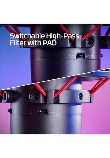 Hyperx Procast Large Diaphragm Condenser Mic Siyah