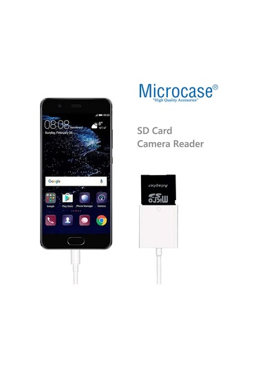 Type-c To Sd-microsd Kart Okuyuculu Kamera Adaptörü Al4116