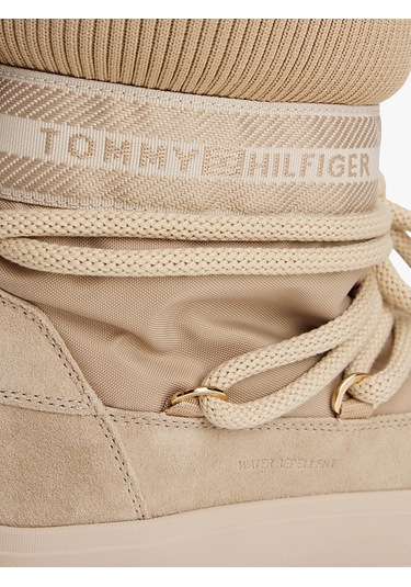 Tommy Hilfiger Kadın Bot Fw0fw08998acc Bej