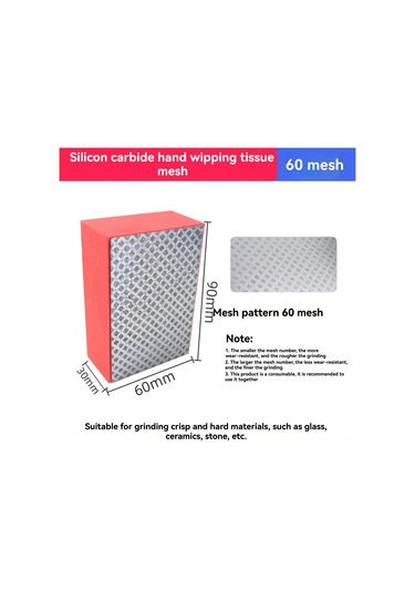 Lemestar Elmas Sünger - Seramik Ve Karon Kenar Parlatma İçin 400 Kum El Aleti