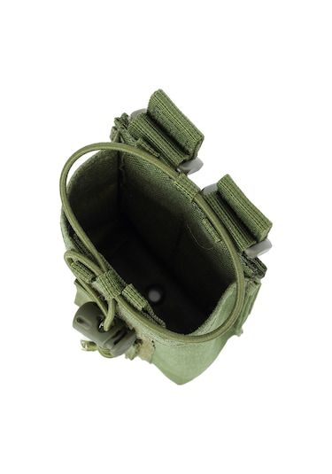 Maiyame Açık Hava Etkinlikleri İçin Çok Amaçlı Taktik Radyo Ve İletişim Çantası - Yeşil