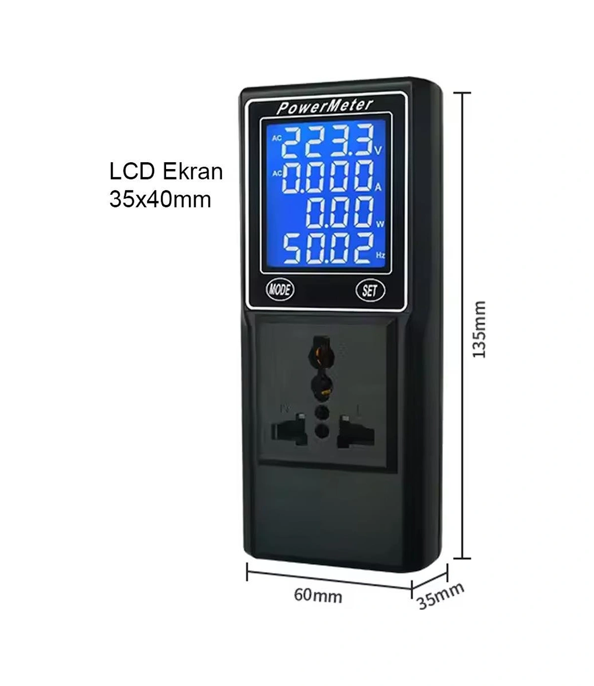 Powermaster Pm-26400 Volt Amper Watt Hz Güç Ölçer