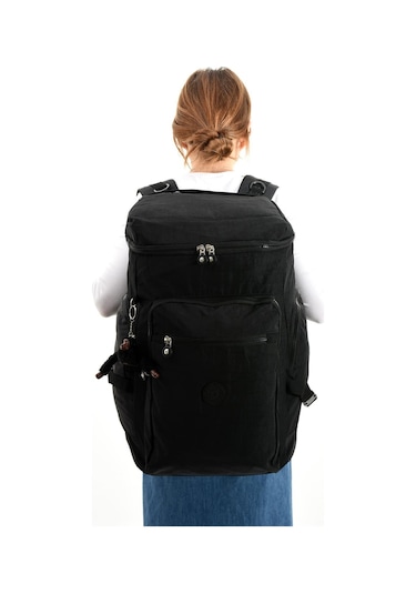 Büyük Boy Ultra Hafif Çok Bölmeli Dağcı Çantası Siyah Model: 571-7d - Siyah